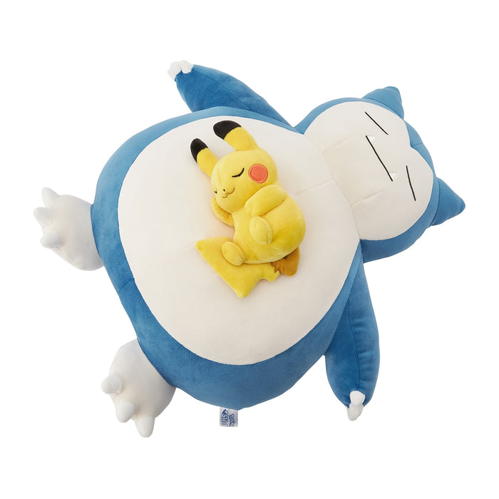 Pokemon Center Soft Plush Toy Snorlax and Pikachu for Sleep and Goodnight