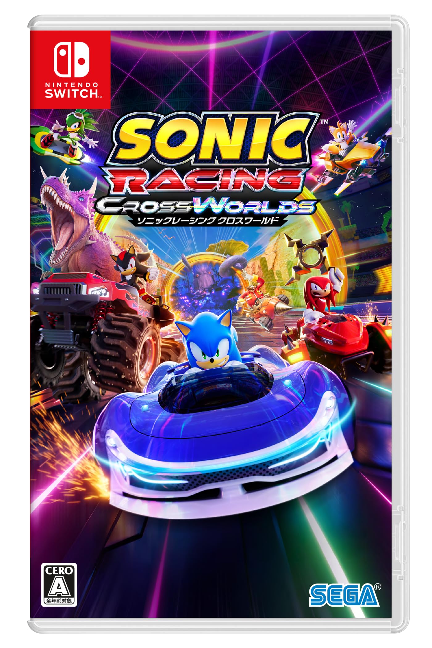 Sega Sonic Racing X-Worlds Switch with Werehog Pack DLC Pre-Order Bonus
