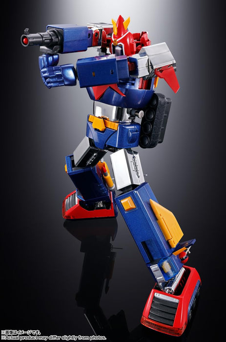 Figurine moulée sous pression Bandai Soul Of Chogokin GX-31SP Voltes V 50e version 250 mm