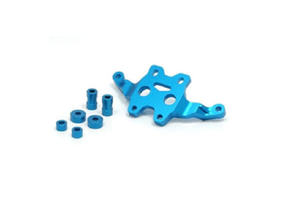 Tamiya Square Aluminum Rear Stiffener for Tt-01 | High Quality Durability