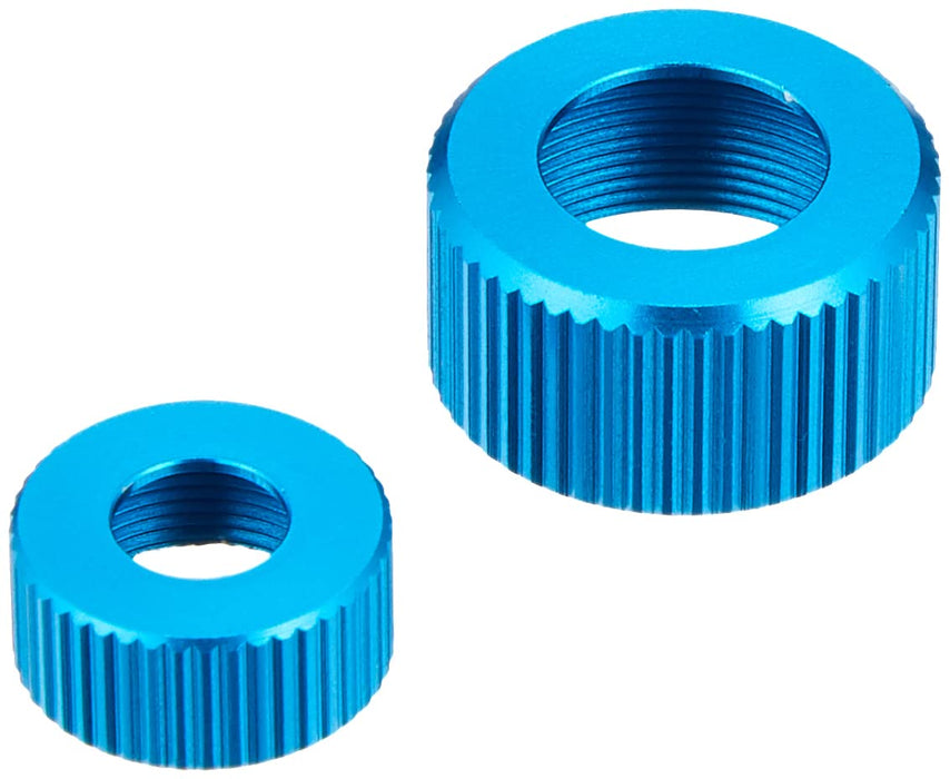 Tamiya Universal Blue Square Damper Cylinder Cap Set (2 Top/Bottom) Tge-112Cb