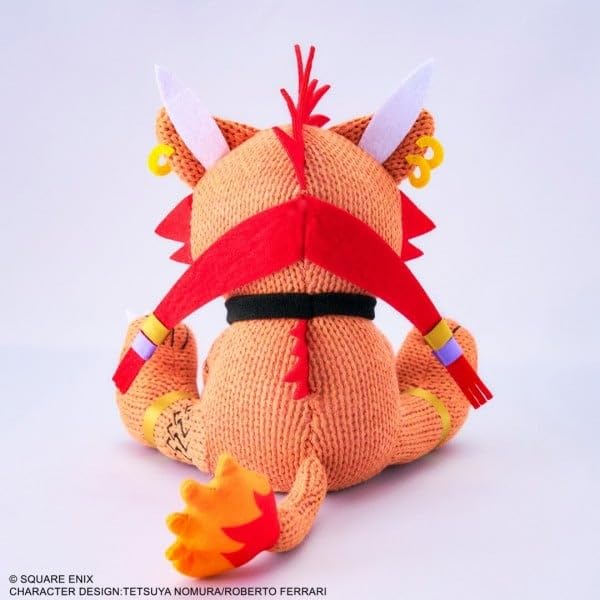 Square Enix Final Fantasy VII Remake Red XIII Amigurumi Plush Doll Japan- Japan Figure Store - #1 Bring To You The Best Japanese Goods