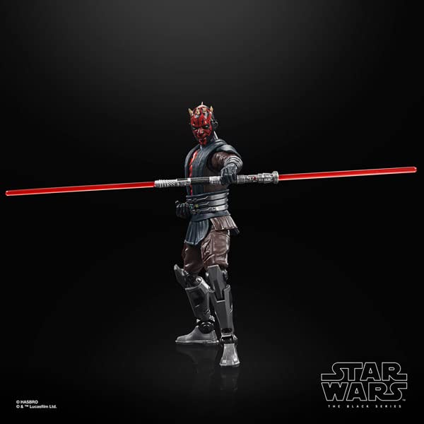 Hasbro Star Wars Black Series 6 Inch Darth Maul Clone Wars Action Figure