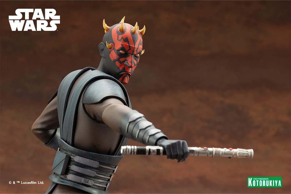 Kotobukiya Star Wars The Clone Wars 1/7 Darth Maul Artfx Figure