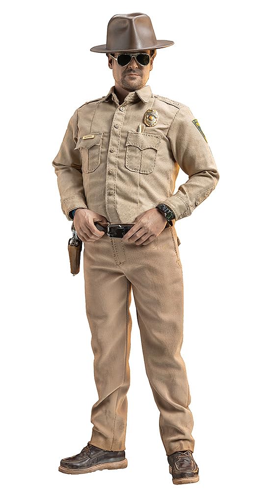 Threezero Stranger Things 1/6 Scale Jim Hopper Action Figure Season 1