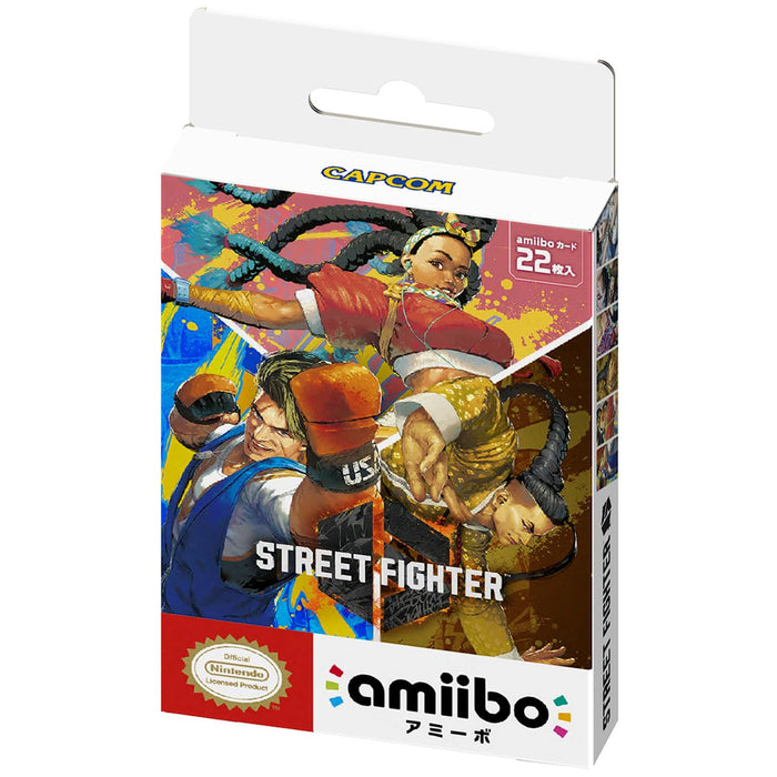 Capcom Street Fighter 6 Amiibo Card Starter Set for Collectors and Fans