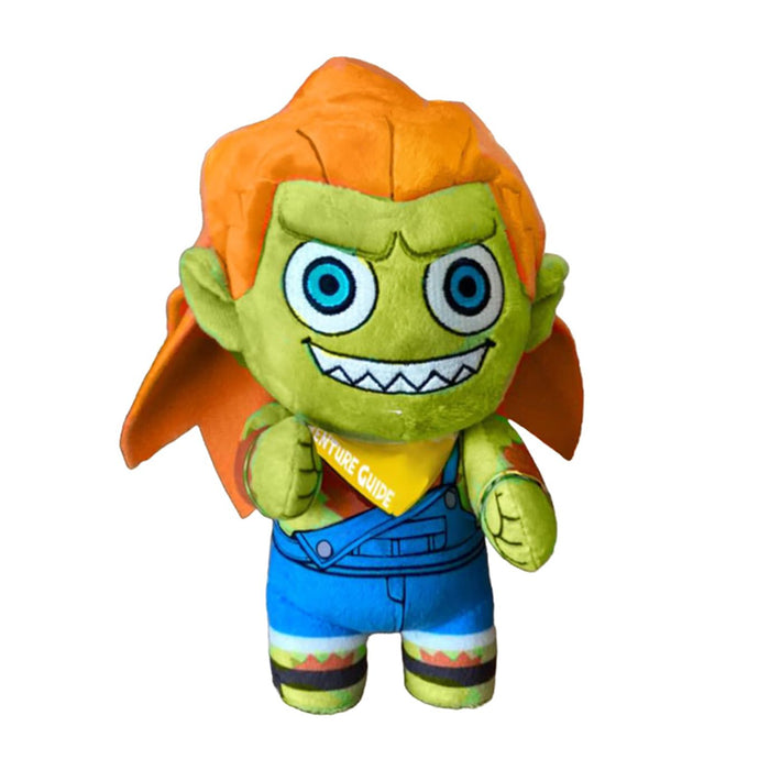 Capcom Street Fighter 6 Blanka Deformed Plush Toy Collectible- Japan Figure Store - #1 Bring To You The Best Japanese Goods