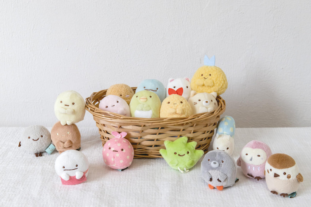 Peluche fantôme San-X Sumikko Gurashi à main