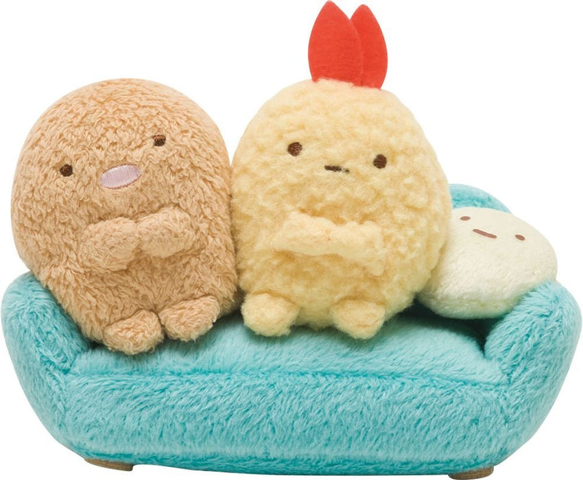 Canapé en peluche Sumikko Gurashi de San-X Mr32301 - Jouet à main confortable pour enfants