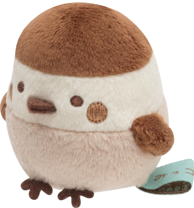 San-X Sumikko Gurashi Hand-Held Sparrow Plush Toy