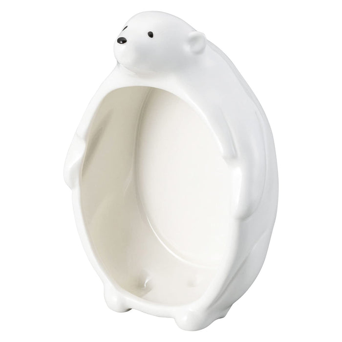 Sun Art Arctic Polar Bear Small Noodle Bowl 680ml - Cute Tableware White