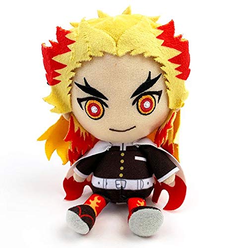 BANDAI Chibi Plush Kyojuro Rengoku Demon Slayer: Kimetsu No Yaiba