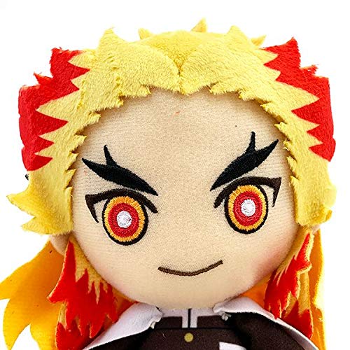 BANDAI Chibi Peluche Kyojuro Rengoku Demon Slayer : Kimetsu No Yaiba