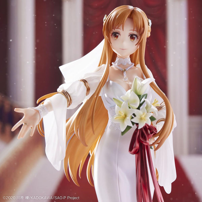 Design Coco Parco Oneslash Sword Art Online Asuna Wedding Ver 1/7 Figure