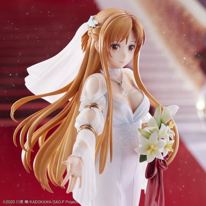 Design Coco Parco Oneslash Sword Art Online Asuna Wedding Ver 1/7 Figure