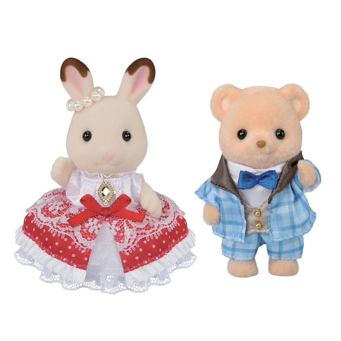 Epoch Sylvanian Families Anniversary Friends Flare & Theo C-76 Toy Dolls- Japan Figure Store - #1 Bring To You The Best Japanese Goods