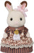 Epoch Sylvanian Families Chocolate Rabbit Family C-74 Dollhouse Set Ages 3+- Japan Figure Store - #1 Bring To You The Best Japanese Goods