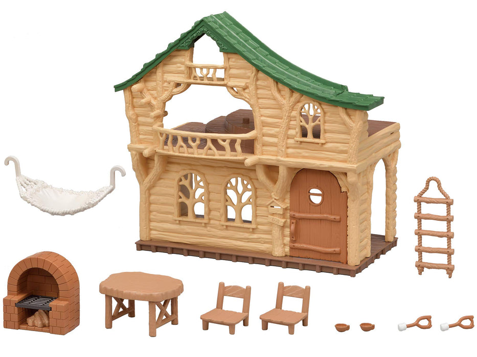 Epoch Sylvanian Families Family Trip House Toy Dollhouse Ages 3+ Certified