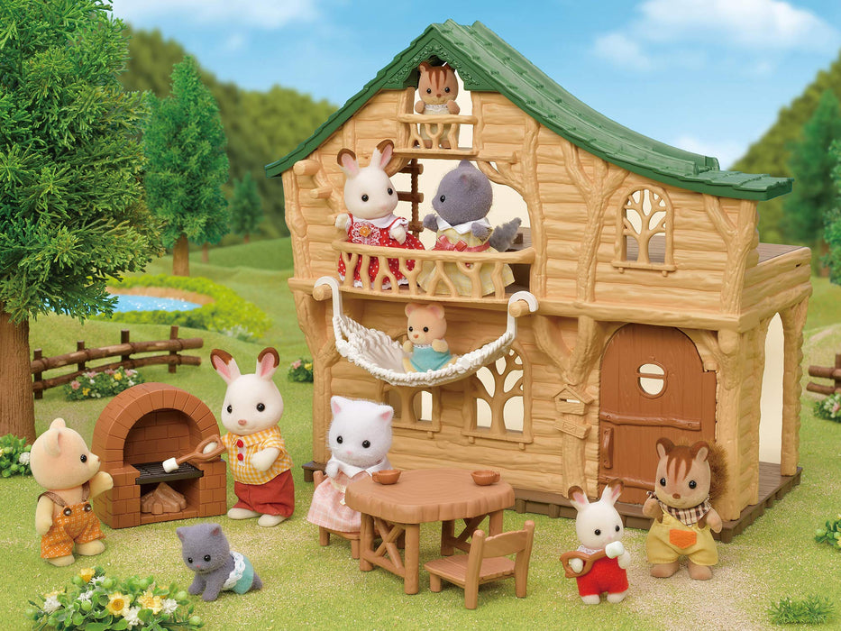 Epoch Sylvanian Families Family Trip House Toy Dollhouse Ages 3+ Certified