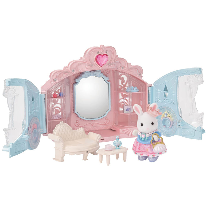 Sylvanian Families Salon de coiffure Carrosse étincelant Jouet à partir de 3 ans