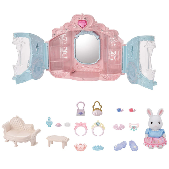 Sylvanian Families Salon de coiffure Carrosse étincelant Jouet à partir de 3 ans