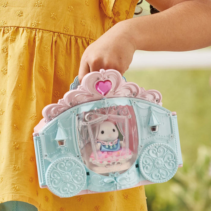 Sylvanian Families Salon de coiffure Carrosse étincelant Jouet à partir de 3 ans