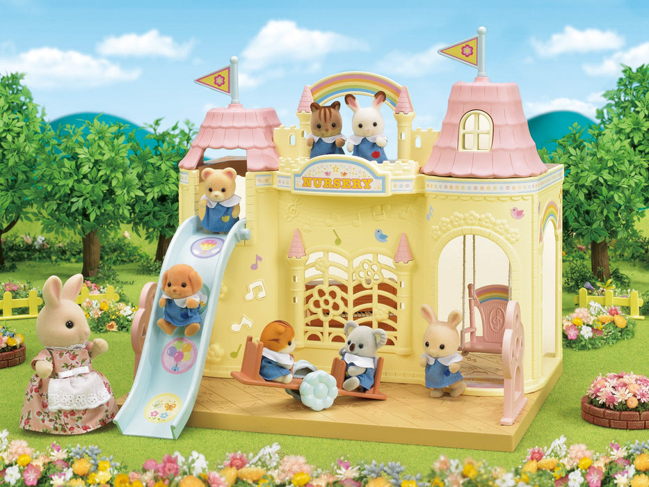 Epoch Sylvanian Families Fun Forest Kindergarten S-61, ab 3 Jahren, Spielzeug-Puppenhaus