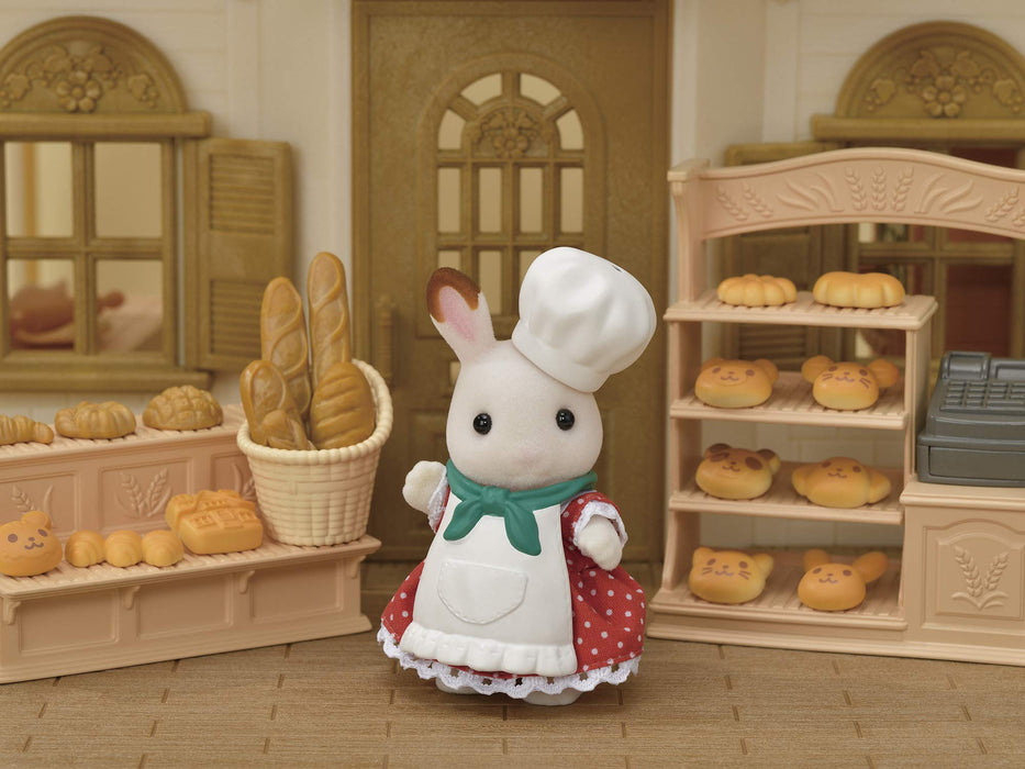 Epoch Sylvanian Families Erstes Bäckerei-Set Mi-88 St Mark, ab 3 Jahren, Puppenhaus-Spielzeug