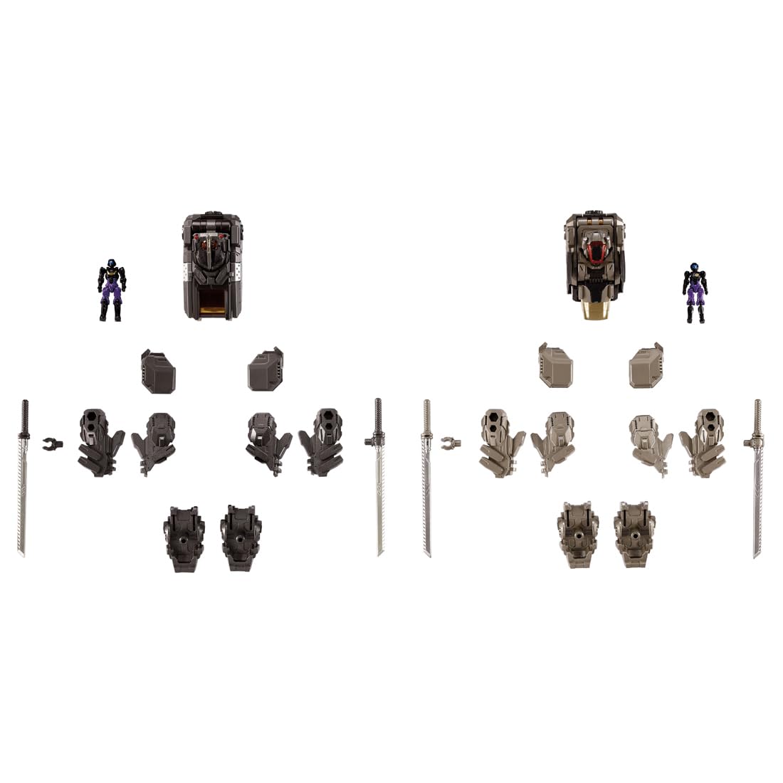 Takara Tomy T-Spark Diaclone Ex Core and Armament Set 3 Figures- Japan Figure Store - #1 Bring To You The Best Japanese Goods