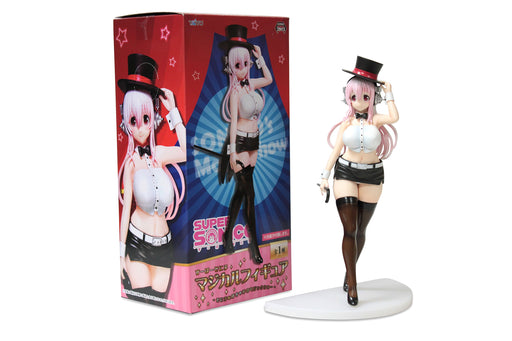 Taito Super Sonico Magical Figure Sonico & Pochaco Magic Show Collectible