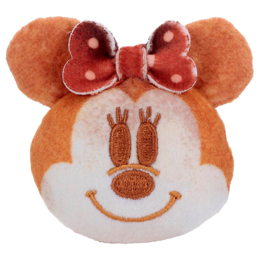 Takara Tomy Arts Minnie Mouse Nui Pan Plush Badge Toy 2.2 Inches Wide