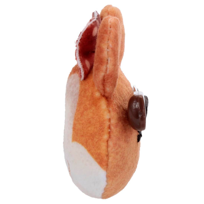 Takara Tomy Arts Minnie Mouse Nui Pan Plush Badge Toy 2.2 Inches Wide