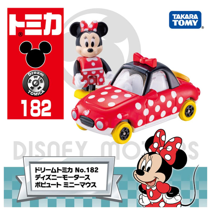 Modèle de voiture Takara Tomy Dream Tomica n°182 Disney Minnie Mouse