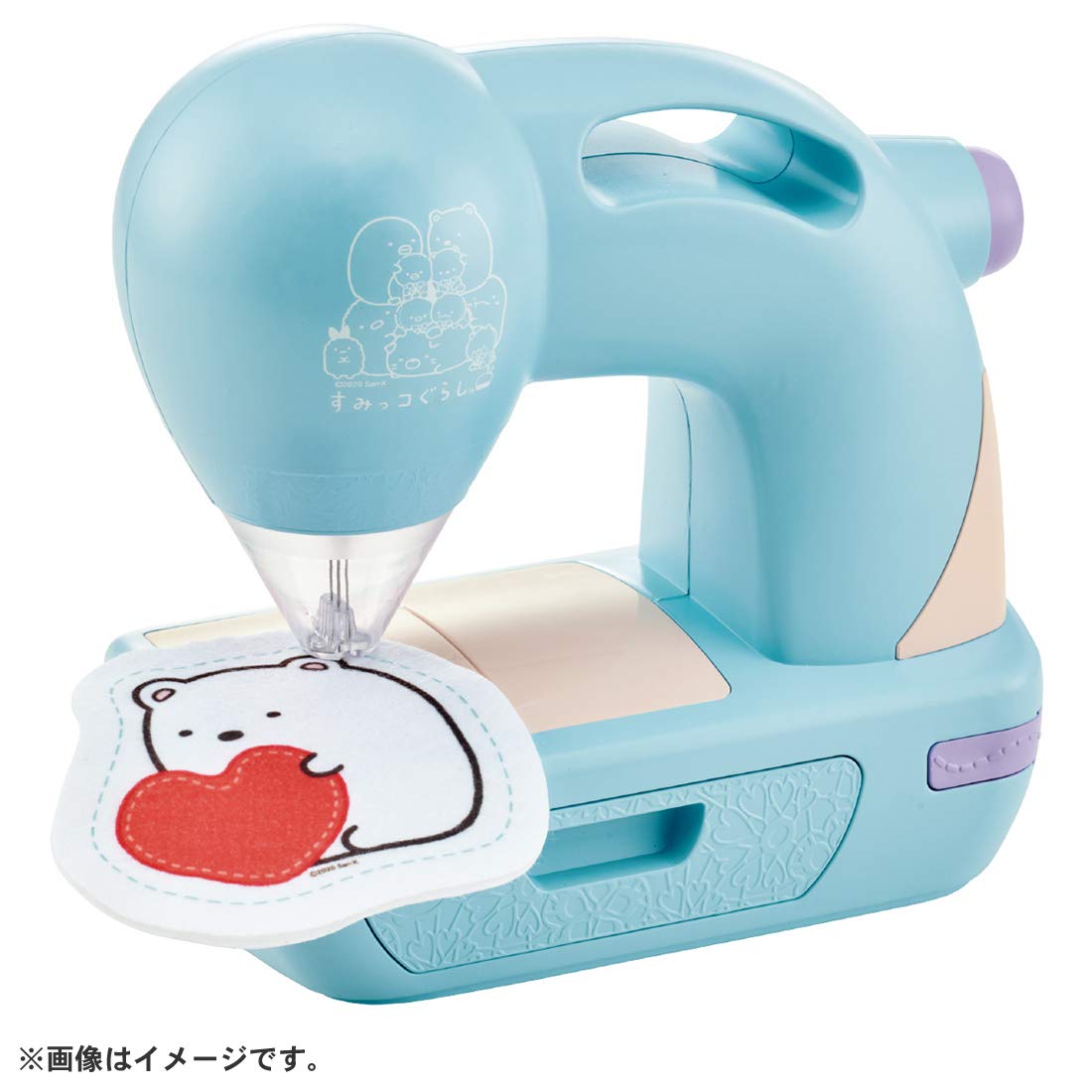 Takara Tomy Sumikko Gurashi 毛毡缝纫机玩具，适合儿童