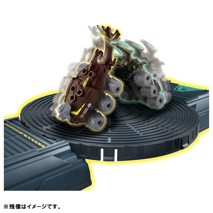 Coffret de démarrage Takara Tomy Kabutoborg Kb-05 2Way Serious Battle Stage pour enfants