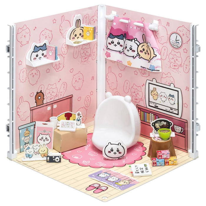 Takara Tomy Licca-Chan Chiikawa 2Way Room Ankleidespielzeug, für Kinder ab 3 Jahren