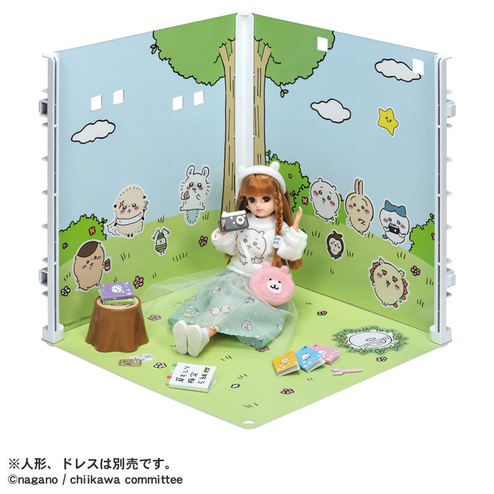 Takara Tomy Licca-Chan Chiikawa 2Way Room Ankleidespielzeug, für Kinder ab 3 Jahren