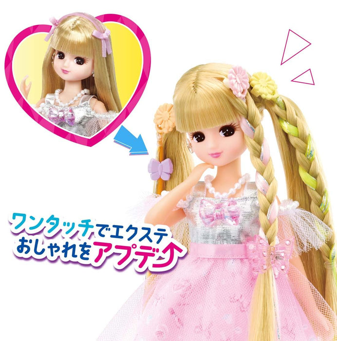 Poupée Takara Tomy Licca-Chan Extelica-Chan, jouet à habiller rose, à partir de 3 ans