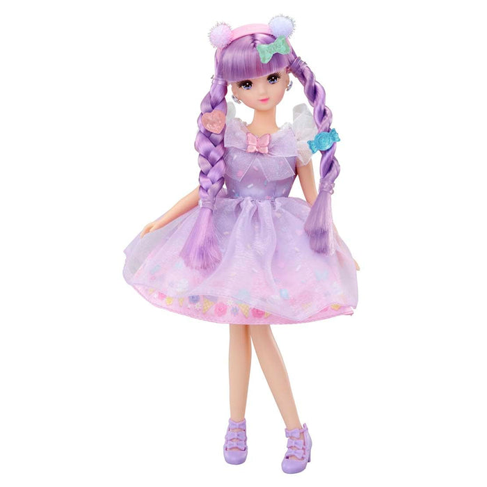 Takara Tomy Licca-Chan Doll Gelato Moe-Chan Dress-Up Toy for Ages 3+