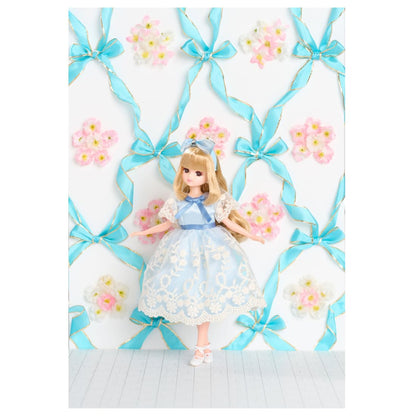 Takara Tomy Licca-Chan Doll Ld-09 Classical Blue Dress Pretend Play Toy- Japan Figure Store - #1 Bring To You The Best Japanese Goods