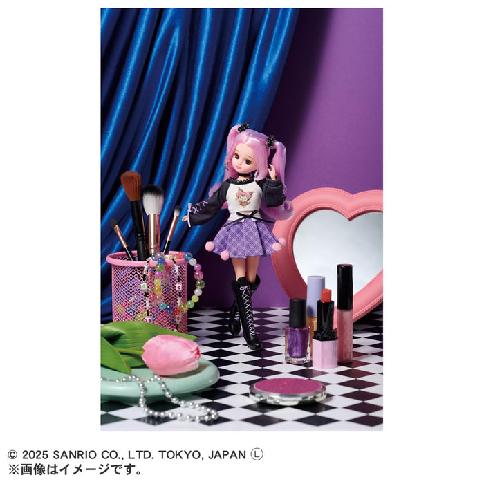 Takara Tomy Licca-Chan Doll LD-11 Cool Kuromi Dress-Up Toy for Ages 3+- Japan Figure Store - #1 Bring To You The Best Japanese Goods