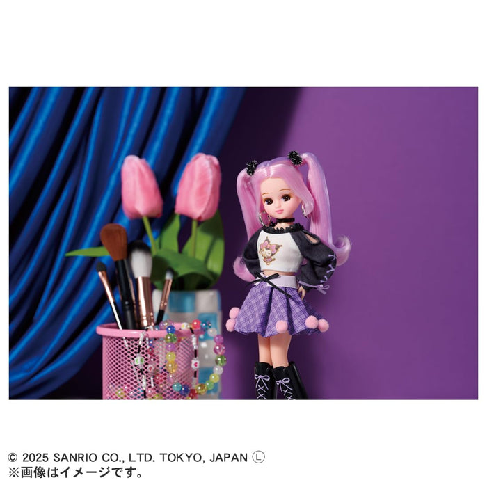Takara Tomy Licca-Chan Doll LD-11 Cool Kuromi Dress-Up Toy for Ages 3+- Japan Figure Store - #1 Bring To You The Best Japanese Goods