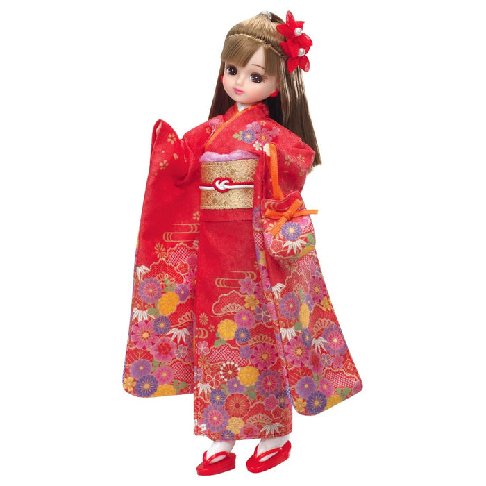 Takara Tomy Licca-Chan Doll Ld-30 Kimono Dress-Up Toy for Ages 3+- Japan Figure Store - #1 Bring To You The Best Japanese Goods