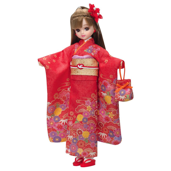 Takara Tomy Licca-Chan Doll Ld-30 Kimono Dress-Up Toy for Ages 3+- Japan Figure Store - #1 Bring To You The Best Japanese Goods