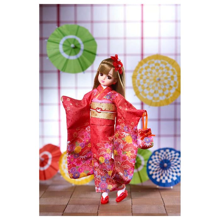 Takara Tomy Licca-Chan Doll Ld-30 Kimono Dress-Up Toy for Ages 3+- Japan Figure Store - #1 Bring To You The Best Japanese Goods