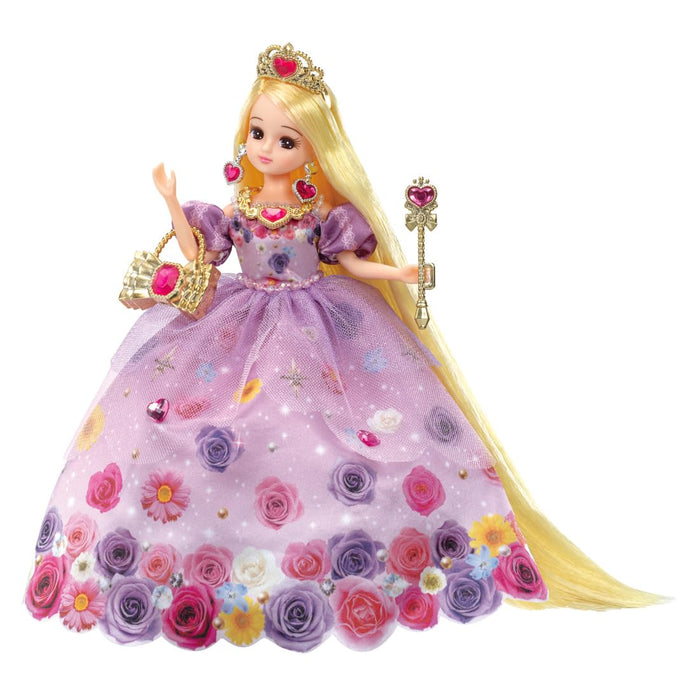 Takara Tomy Licca-Chan LD-31 Fantasie-Prinzessin, Blume, langes Haar, Puppe für Kinder ab 3 Jahren