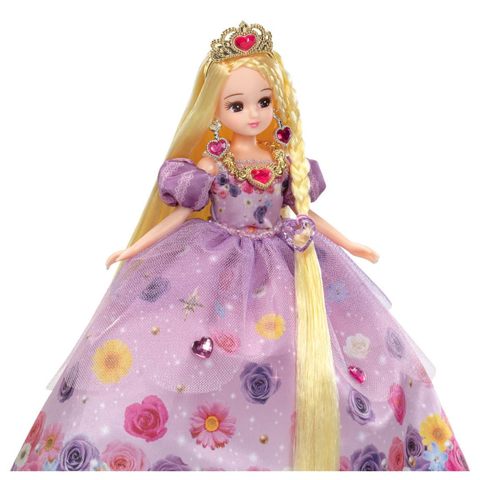 Takara Tomy Licca-Chan LD-31 Fantasy Princess Flower Long Hair Doll for Ages 3+