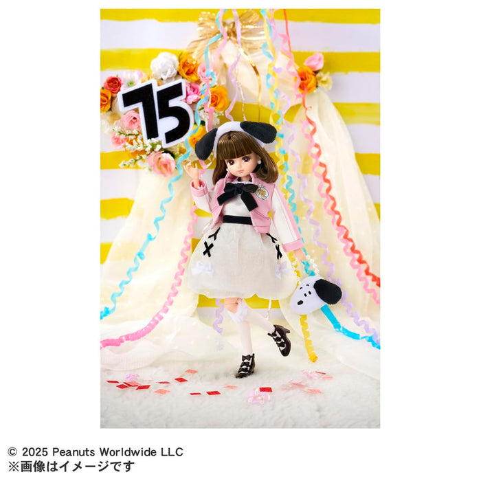 Takara Tomy Licca-Chan Doll Peanuts 75th Anniversary Snoopy Outfit Edition