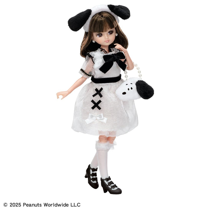 Takara Tomy Licca-Chan Doll Peanuts 75th Anniversary Snoopy Outfit Edition