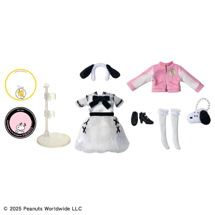 Takara Tomy Licca-Chan Doll Peanuts 75th Anniversary Snoopy Outfit Edition